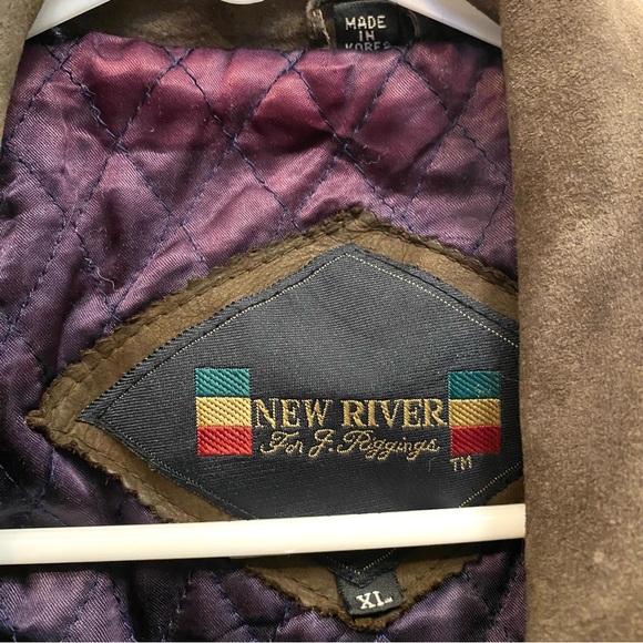 New River Brown Leather Jacket - Picture 3 of 13